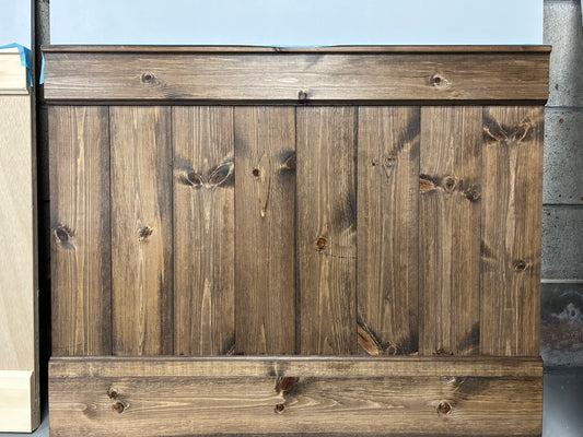 腰壁板材 ウォールナット調ウッド