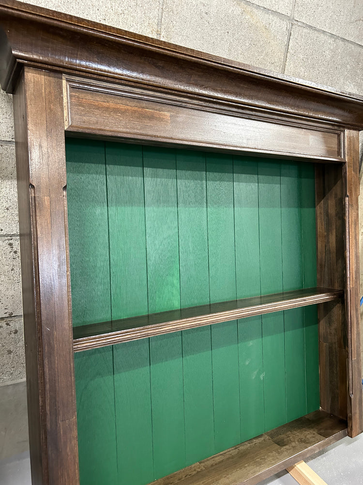 カウンターバック(棚) グリーン