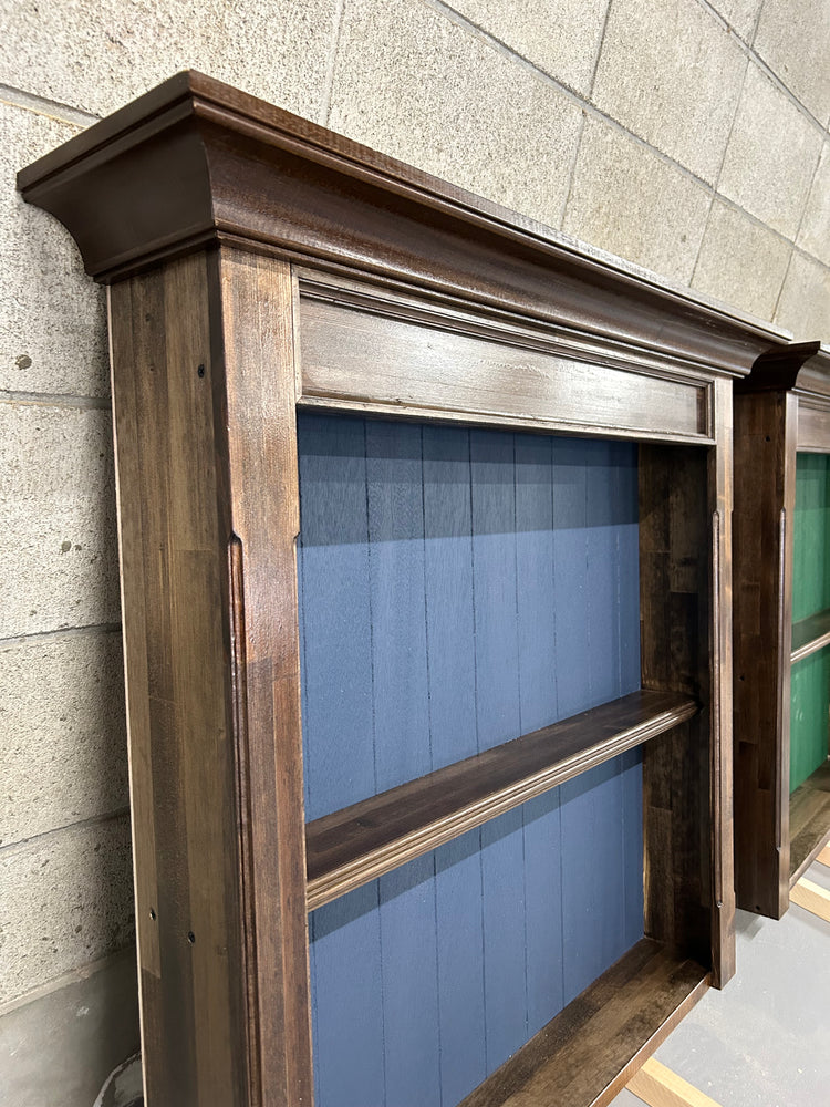 カウンターバック(棚) ブルー